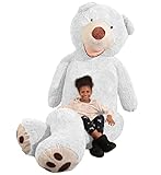 Banabear Lerosier Teddy trägt Riesenplüsch von 130 bis 340 cm !! Teddybär Teddybär Riesiger Bär (Weiß, 340 cm)