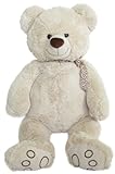 Wagner 9036 - XL Plüschbär Teddy Bär - 55 cm groß - weiß - Teddybär